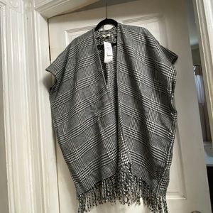 🎁 LOFT reversible ruana/shawl/kimono/wrap